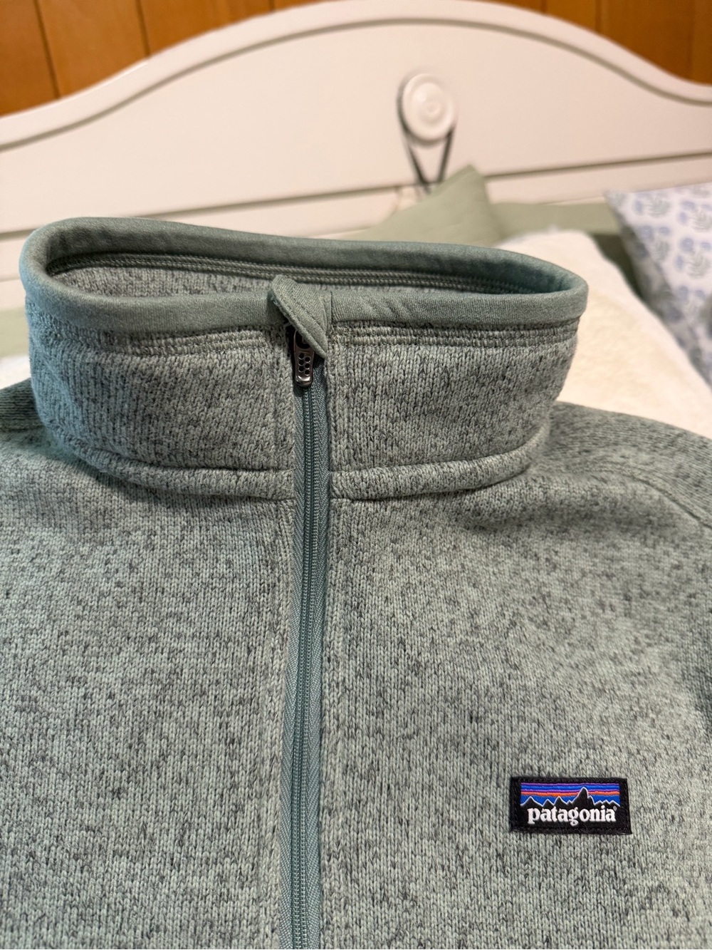 Patagonia Womans Better Sweater size medium in a Sage Green ๐ - Picture 6 of 8